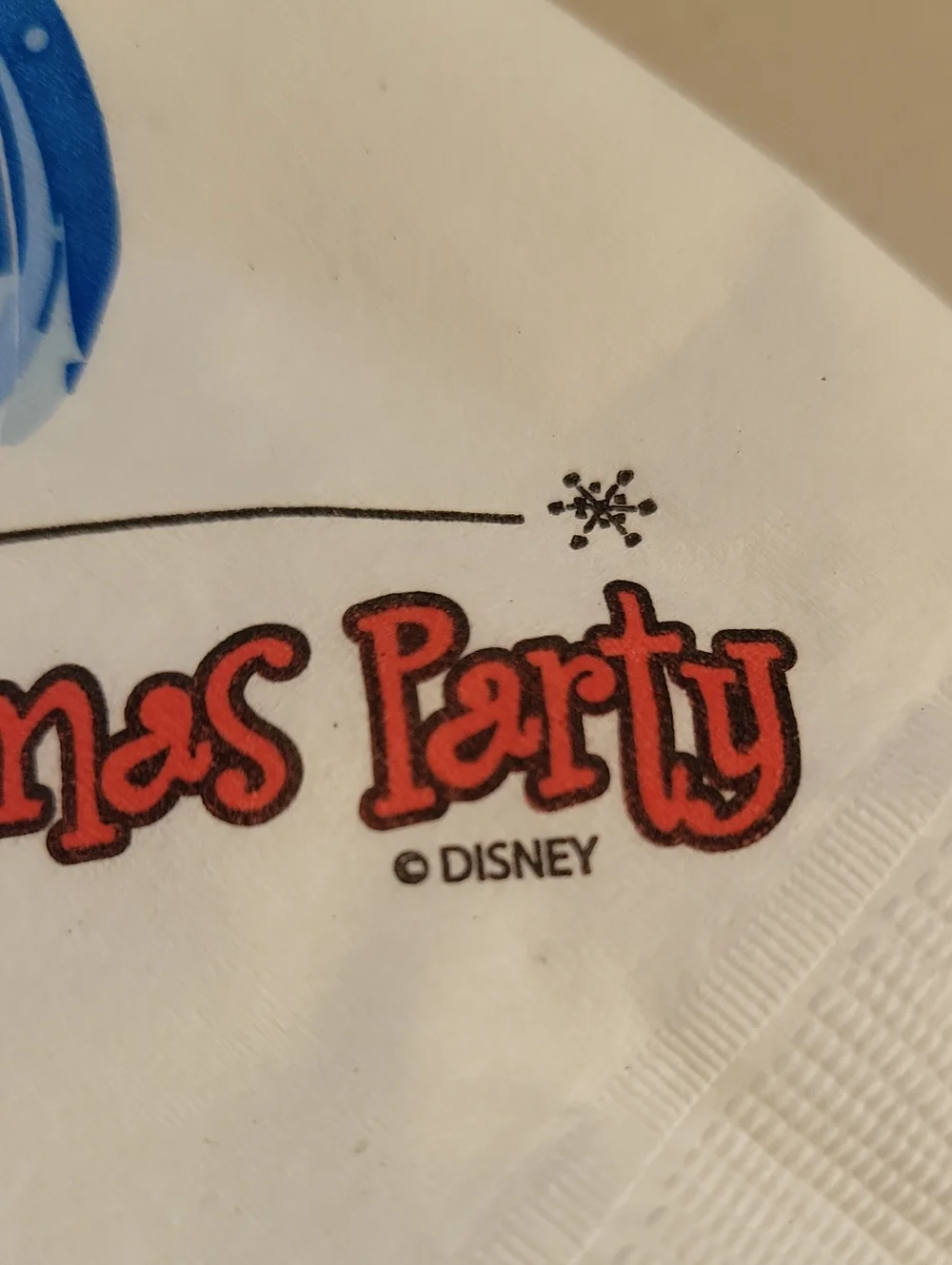 Disney Mickey Vintage Christmas Beverage Napkins